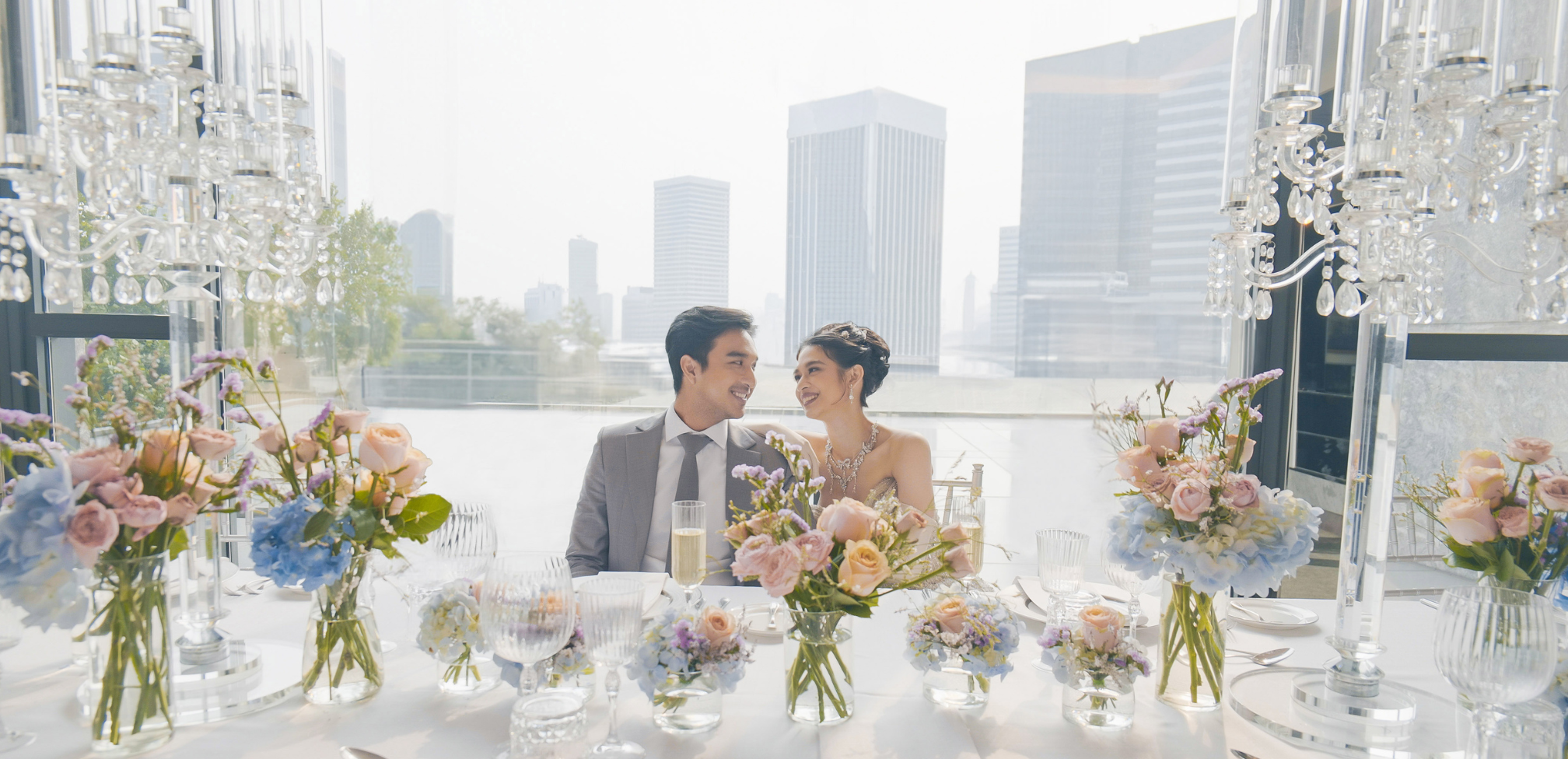 Wedding-Romance is in the air at The Langham, Jakarta. Watch the bride and groom have their perfect luxury hotel weddings.